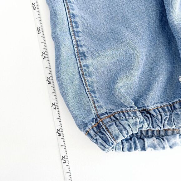 Penningtons Womens Soft Jogger Lyocell Denim Jeans Light Wash Size 2X - Picture 8 of 9